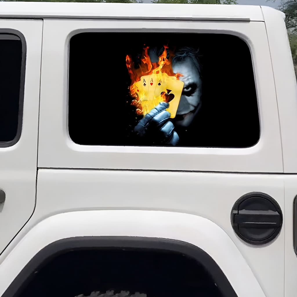 Joker Car Window Decals