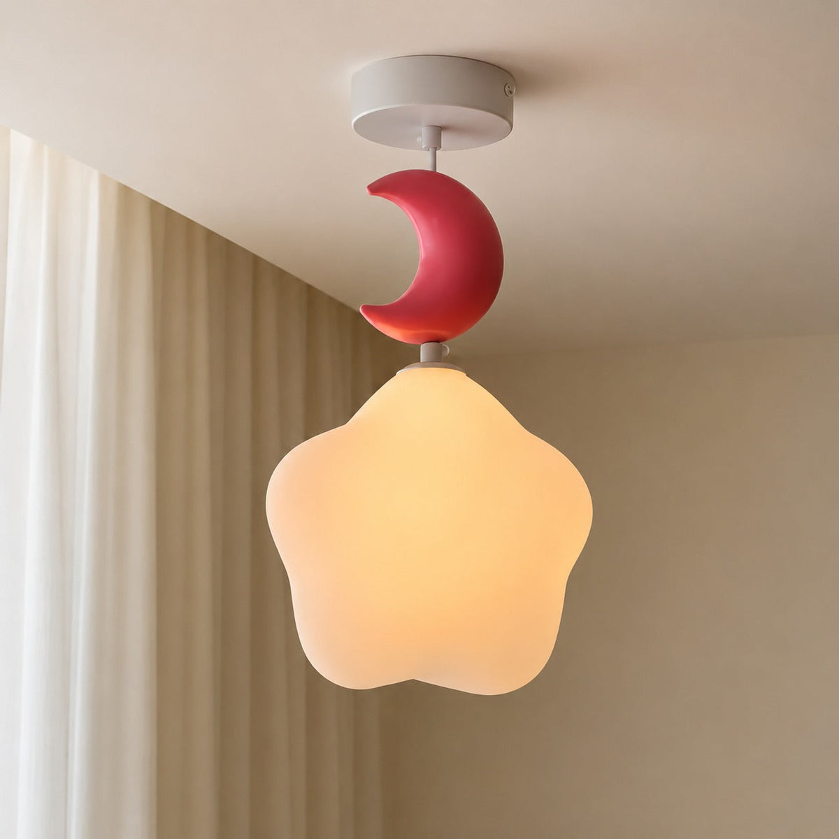 Cosmic Dream Star Moon LED Night Lamp