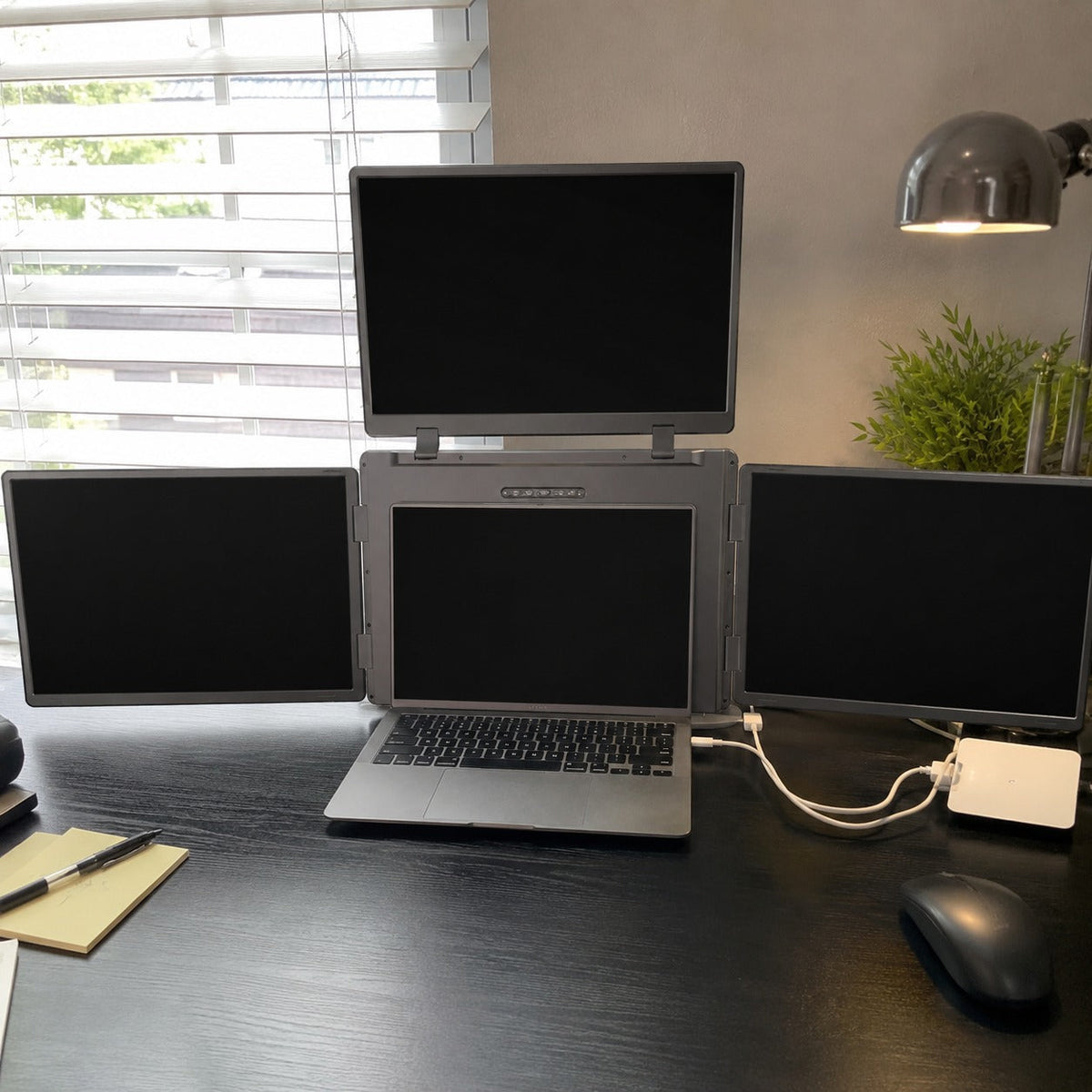 Command Center Triple Portable Laptop Monitor Screen Extender