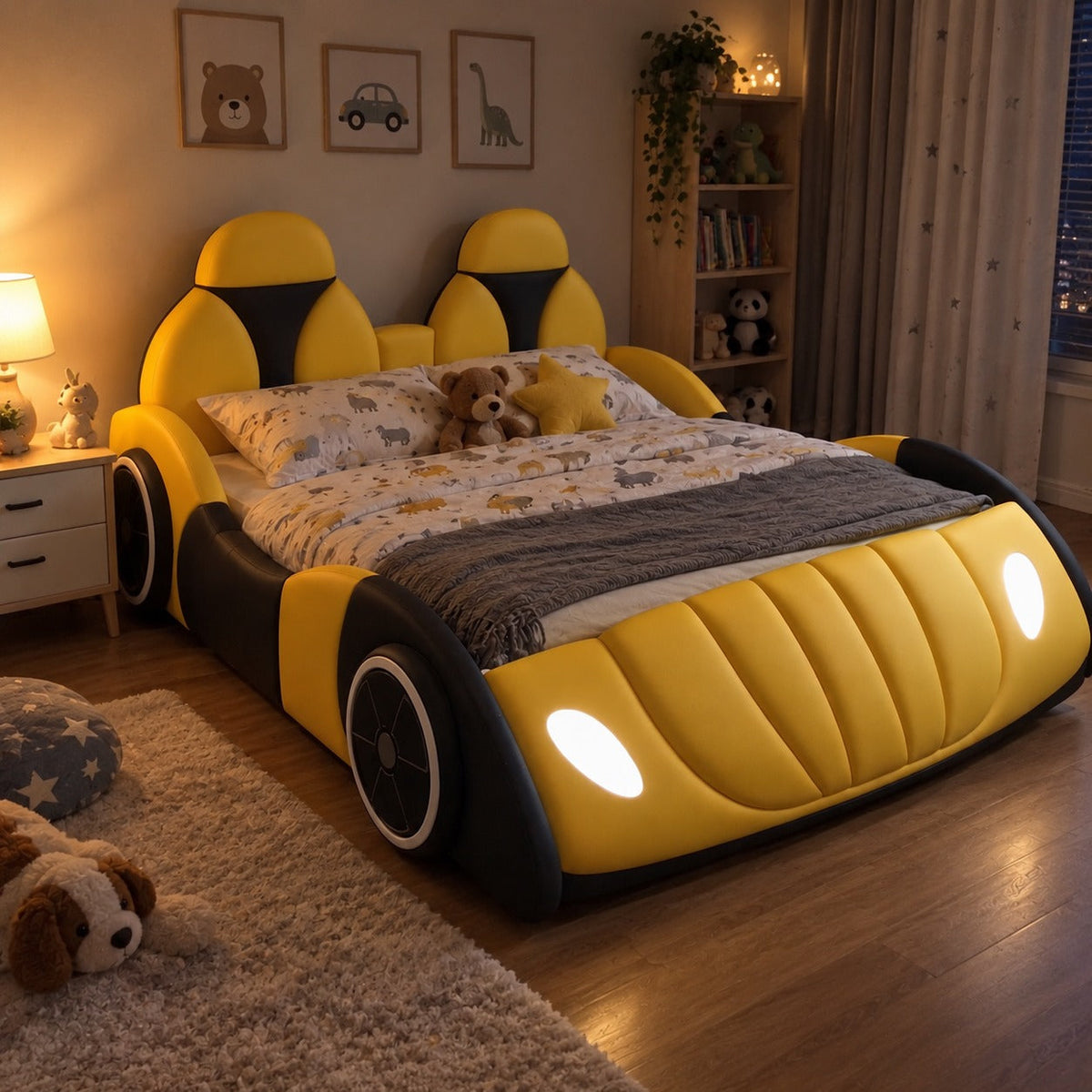 Dream Drive Racer Kids Race Car Bed Frame