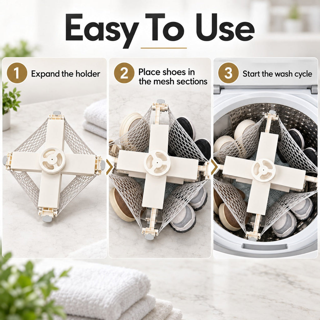 Shoe Care Washing Machine Holder