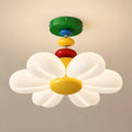 Daisy Chain Colorful Flower Kids Room Ceiling Light