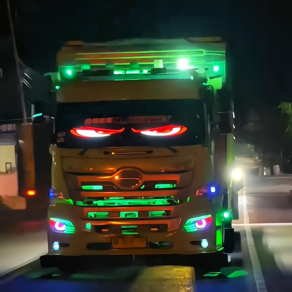 AI Crystal Devil Eyes Light with Voice Service