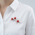 Wear A Flower Branch Pin Brooch