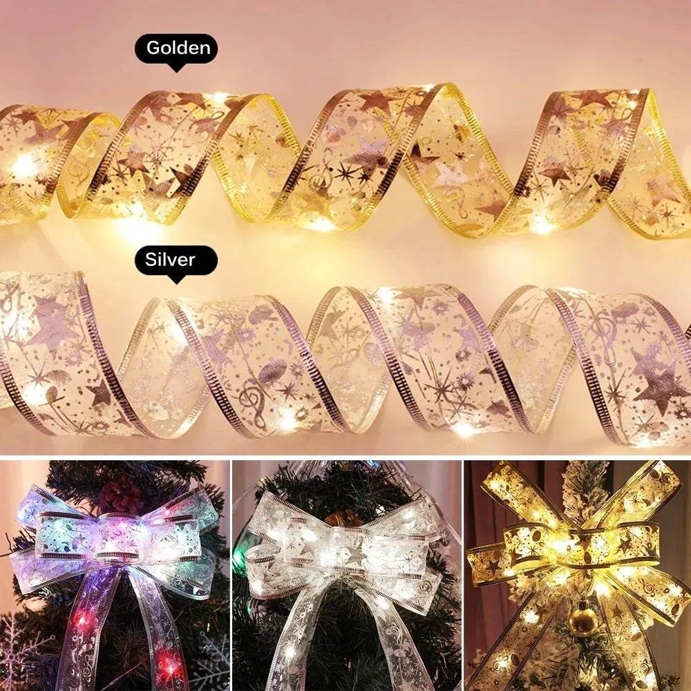 Yeouu | LED Christmas Silk Light Christmas Tree Holiday Decorative Light String