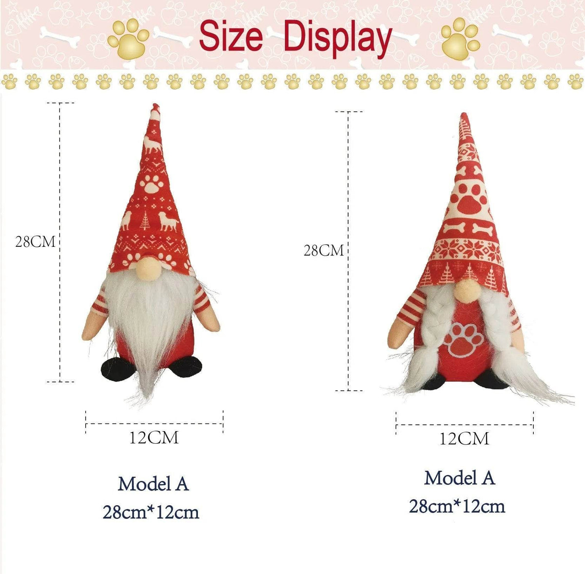 Yeouu | Christmas Faceless Doll Doll Holiday Decorative Ornaments