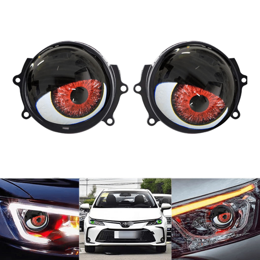 Synced Programmable Devil Eyes Lens