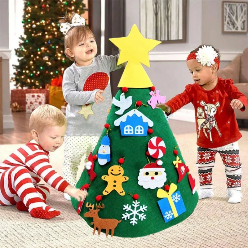 Yeouu | DIY Christmas Ornaments for Kids - Handmade Christmas Tree Wall Decor
