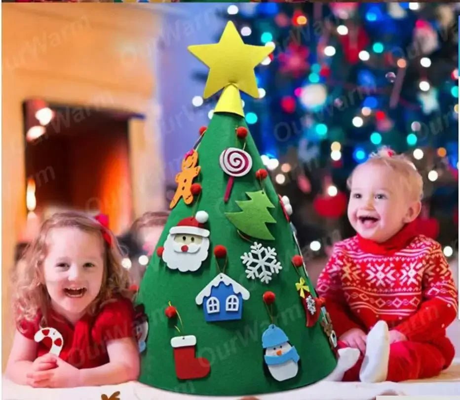 Yeouu | DIY Christmas Ornaments for Kids - Handmade Christmas Tree Wall Decor