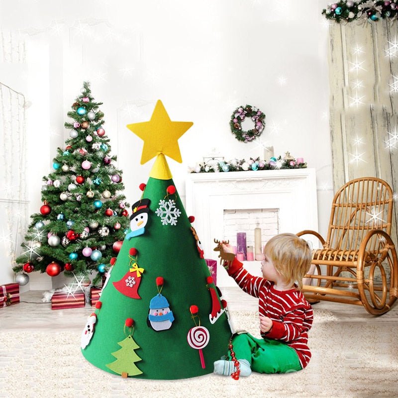 Yeouu | DIY Christmas Ornaments for Kids - Handmade Christmas Tree Wall Decor