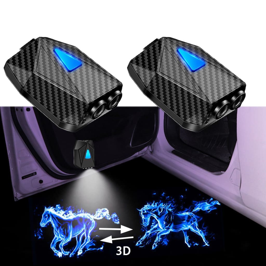 Animated Car Door Lights