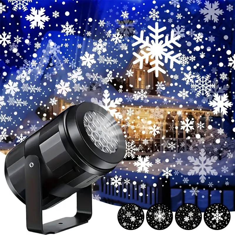 Yeouu | Magic Snowflakes Christmas Projector – LED light show for indoor and outdoor