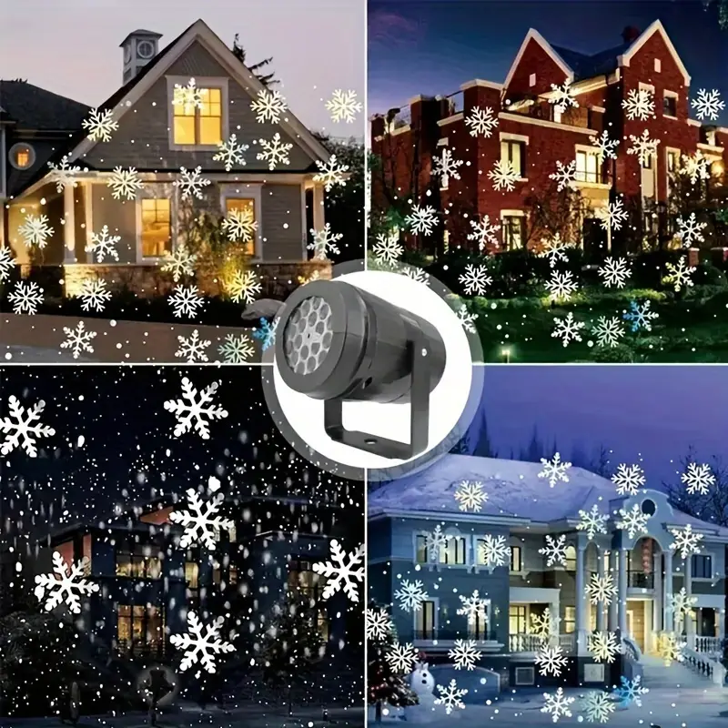 Yeouu | Magic Snowflakes Christmas Projector – LED light show for indoor and outdoor