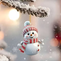 Wooden Christmas tree decoration, various motifs