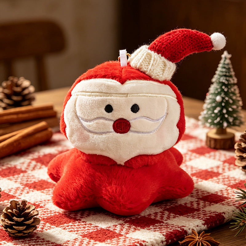 Plush toy Christmas figure, 13 cm, polyester