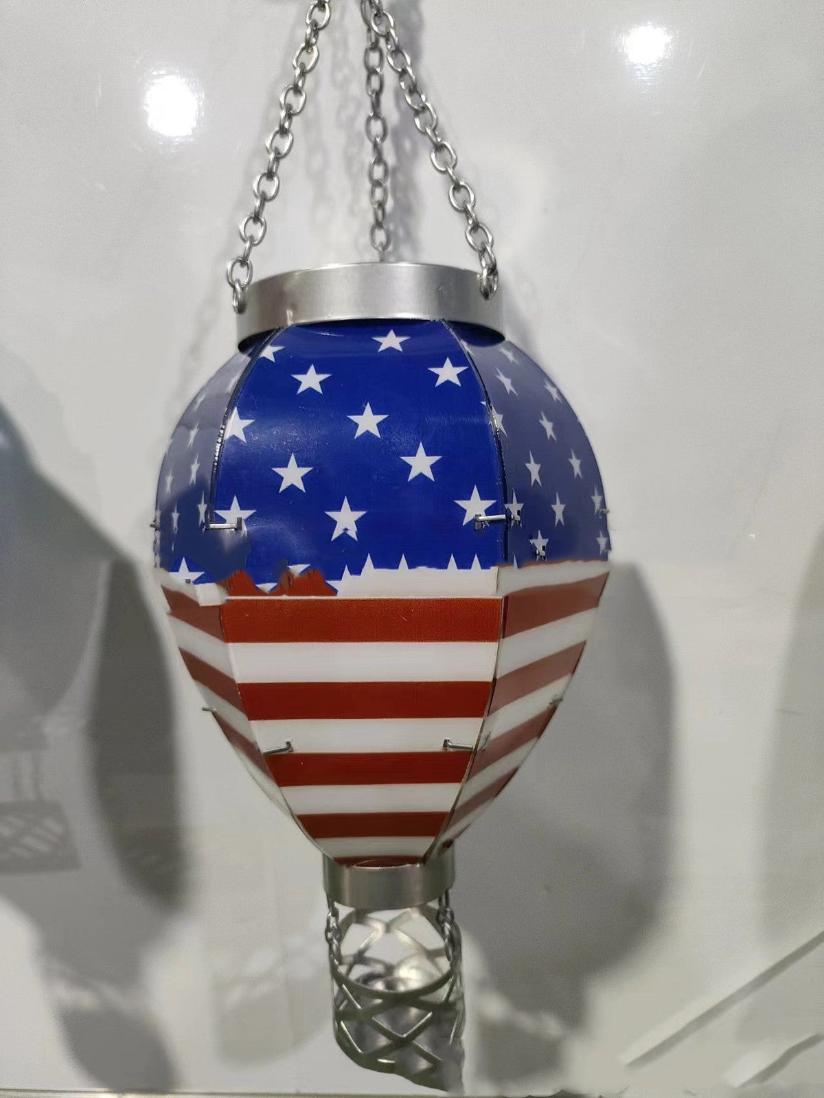 Yeouu | Christmas Solar Hot Air Balloon Lantern Outdoor