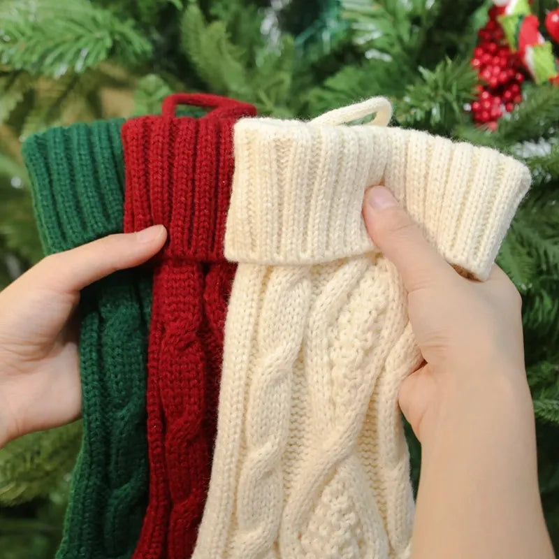 Yeouu | Knit Christmas Stockings
