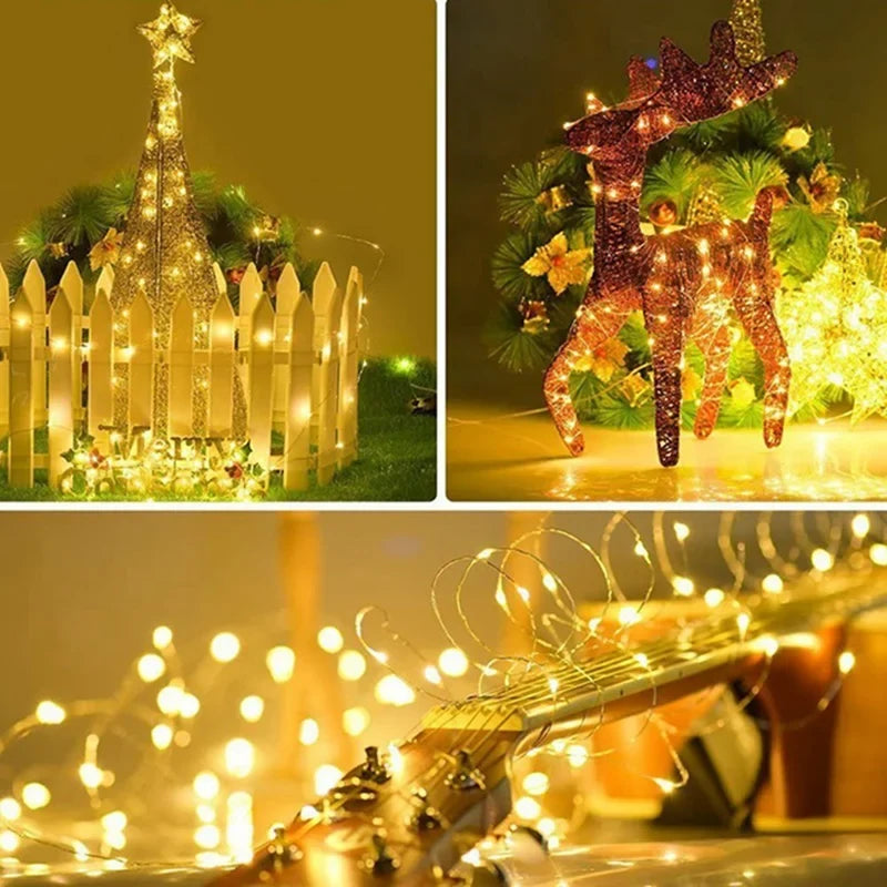 Yeouu | Fairy Lights for Christmas Decorations Indoor Outdoor