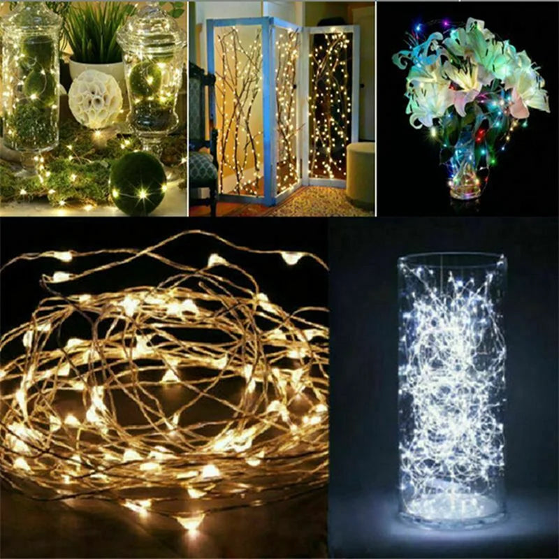 Yeouu | Fairy Lights for Christmas Decorations Indoor Outdoor