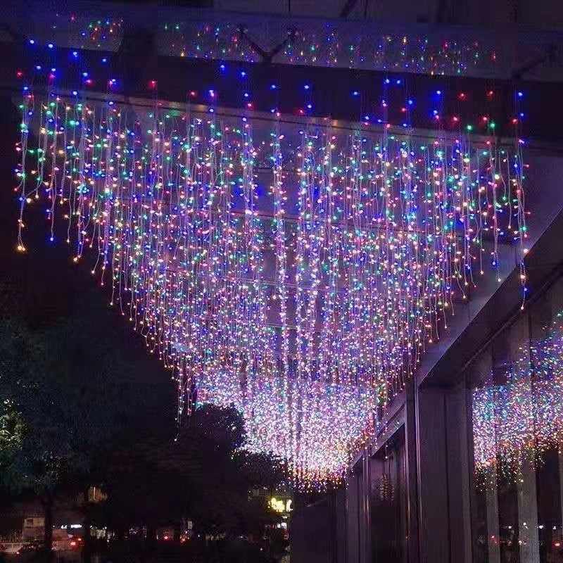 Yeouu | Fairy Lights Outdoor Icicle LED Christmas Decorations