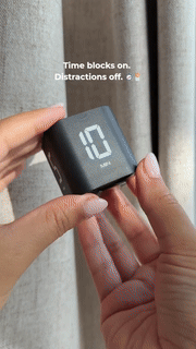 Mini Cube Flip Digital Timer