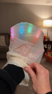 LED Finger Projector Lights