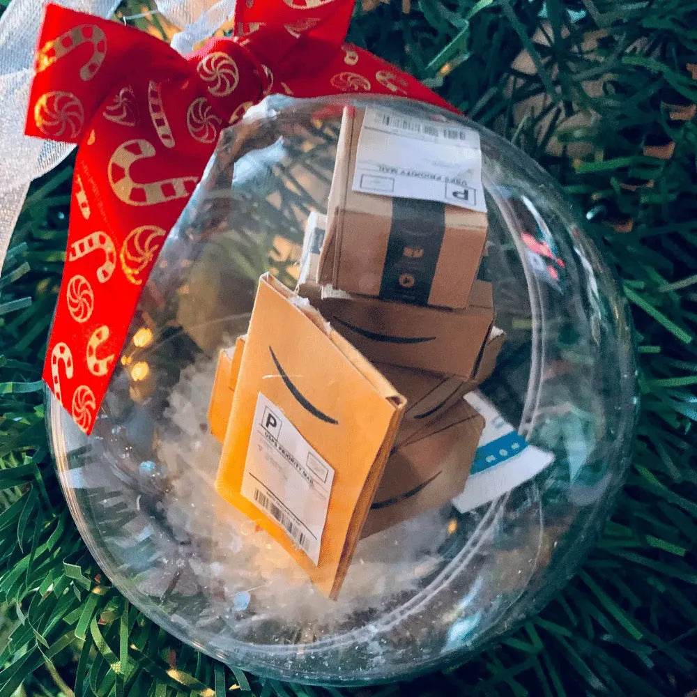 Yeouu | Christmas Tree Decoration Transparent Ball Hanging Decoration Scene Layout Hanging Decoration