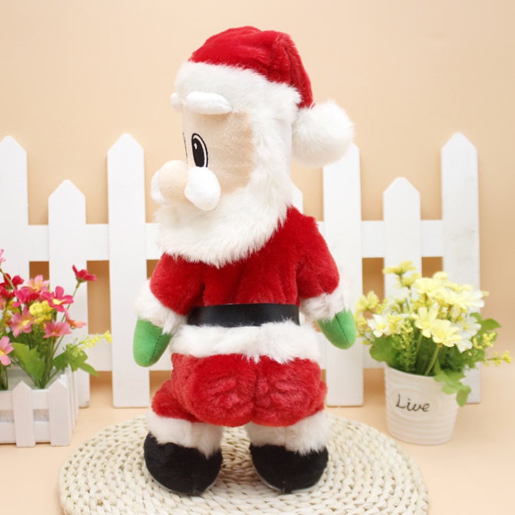 Yeouu | Dancing & Singing Santa Claus | Movable Santa Figure with Music | Fun Christmas Decoration & Gift Idea