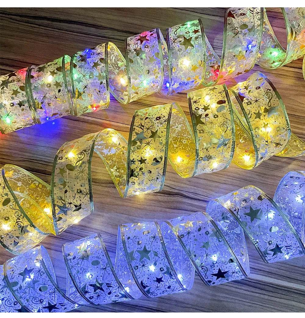 Yeouu | LED Christmas Silk Light Christmas Tree Holiday Decorative Light String