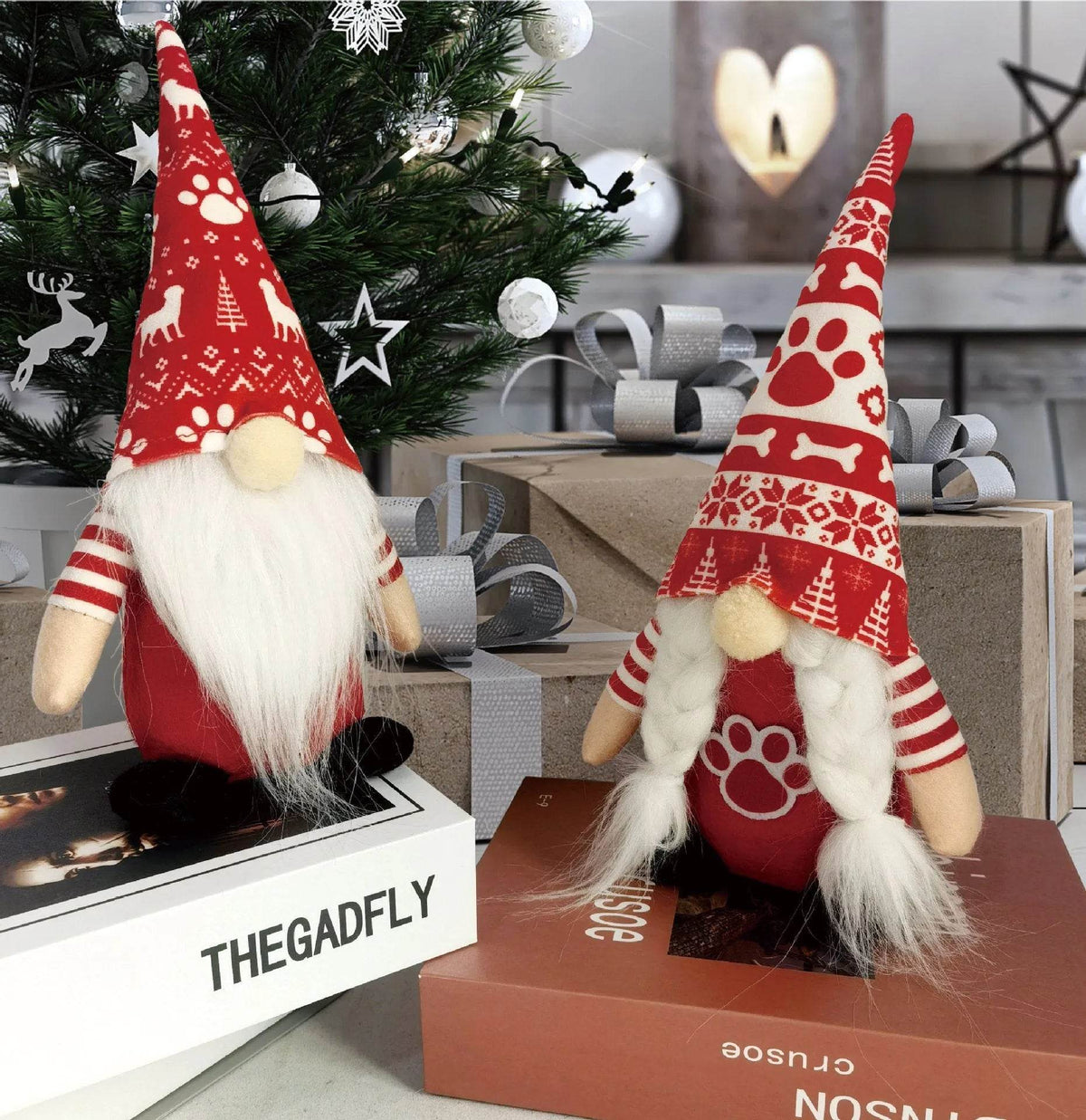 Yeouu | Christmas Faceless Doll Doll Holiday Decorative Ornaments