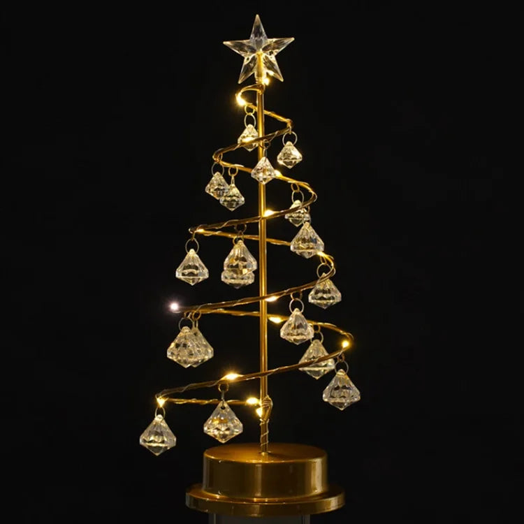 Yeouu | Christmas Decorations Led Acrylic Table Tree