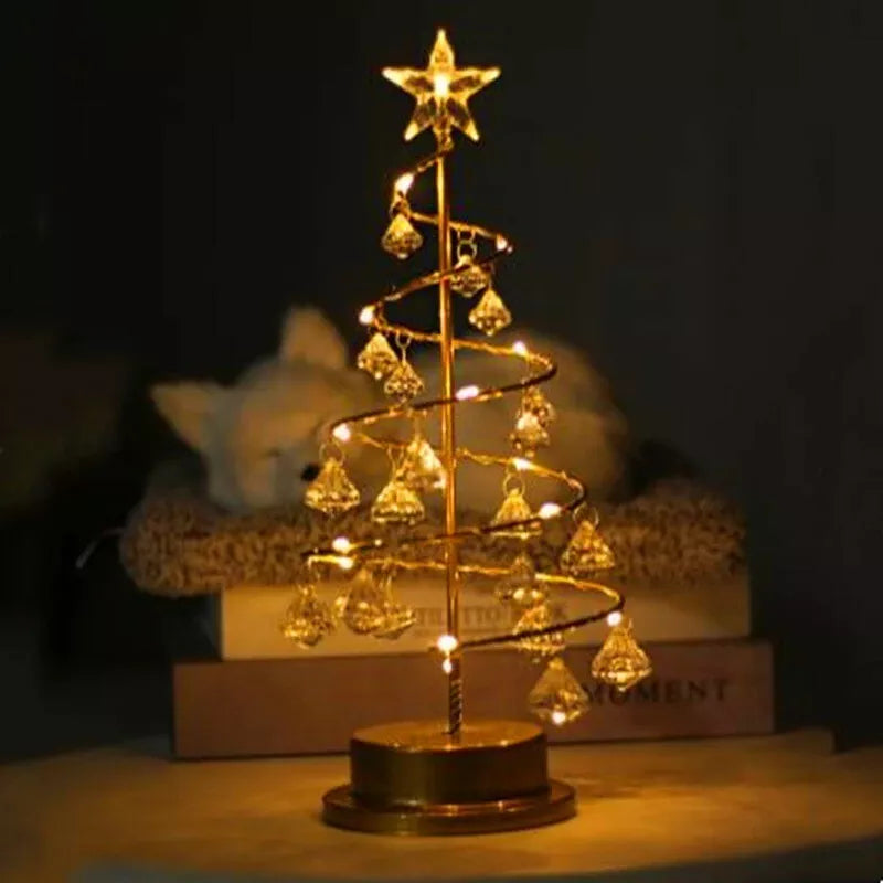 Yeouu | Christmas Decorations Led Acrylic Table Tree