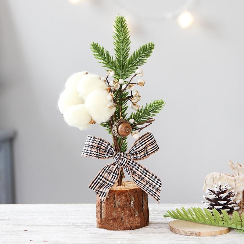 Yeouu | Christmas Decorations Mini Tabletop Tree Set