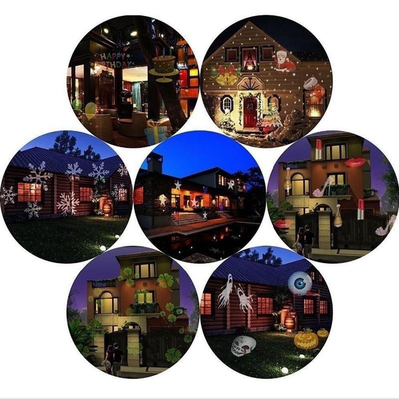 Yeouu | Christmas Decorations LED Projector Light Indoor Outdoor