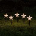 Yeouu | Christmas Decorations Star Garden Stake Lights