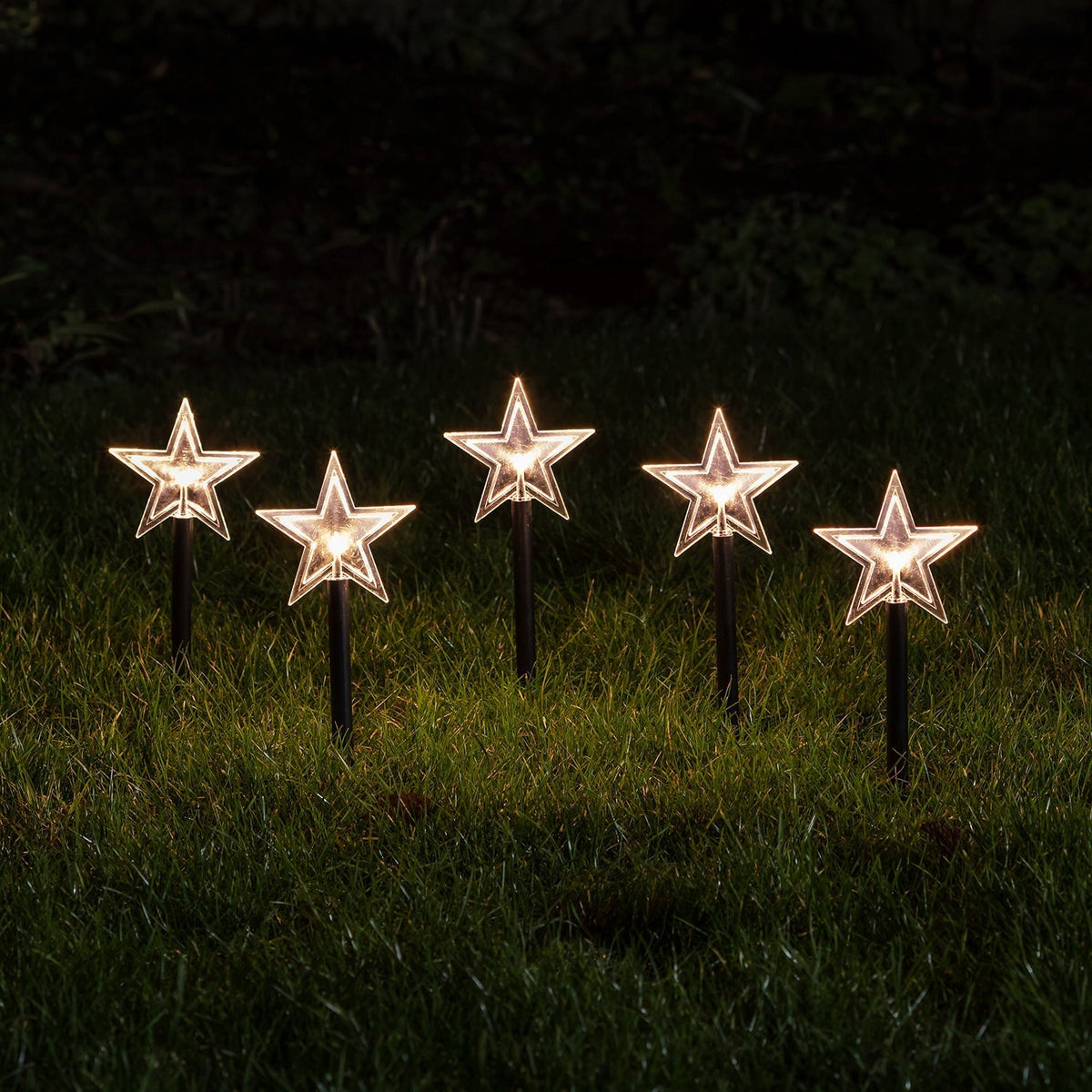 Yeouu | Christmas Decorations Star Garden Stake Lights