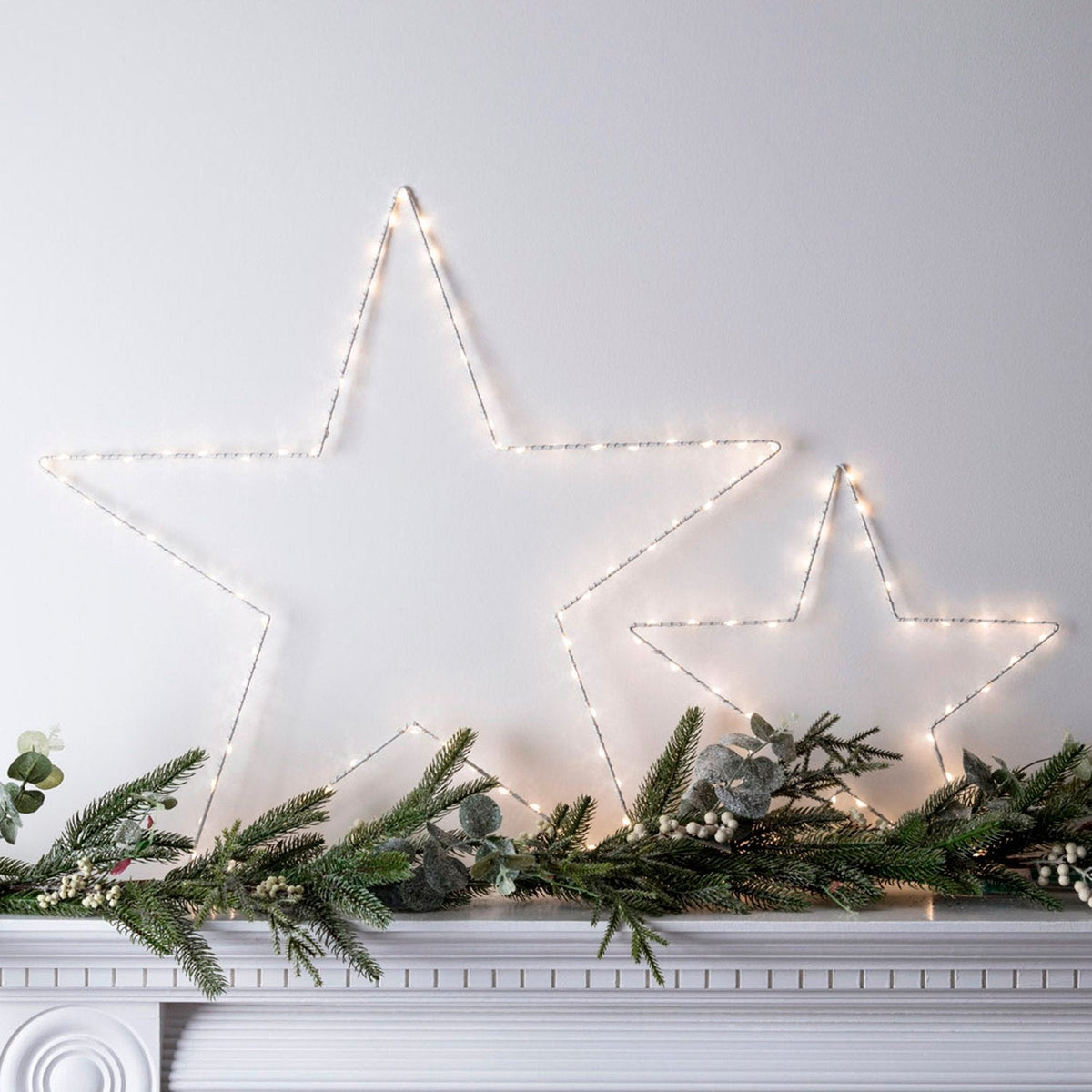 Yeouu | Christmas Decorations Star LED Lights
