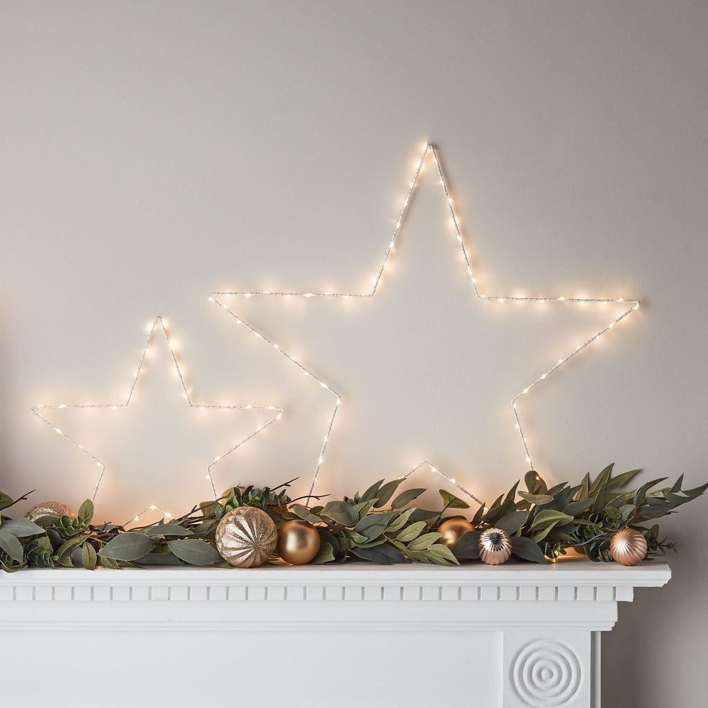 Yeouu | Christmas Decorations Star LED Lights