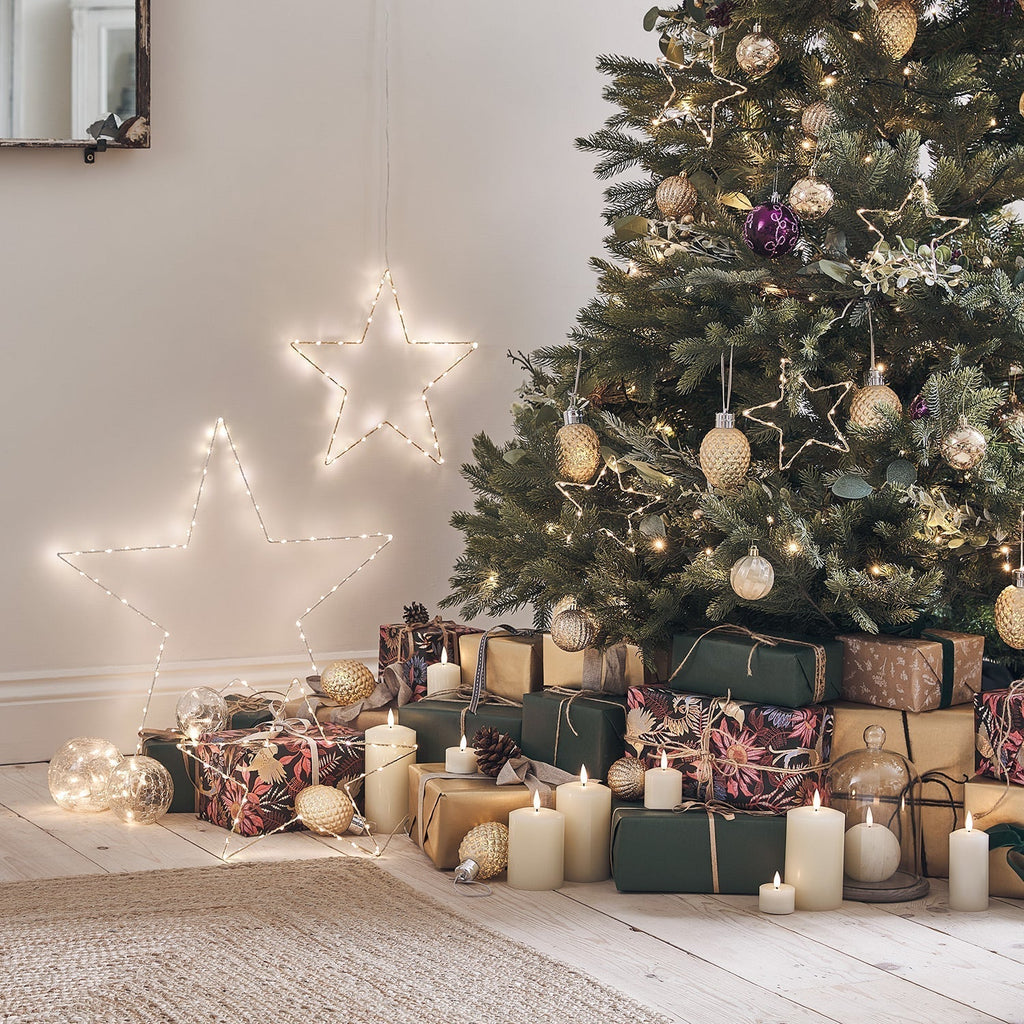 Yeouu | Christmas Decorations Star LED Lights