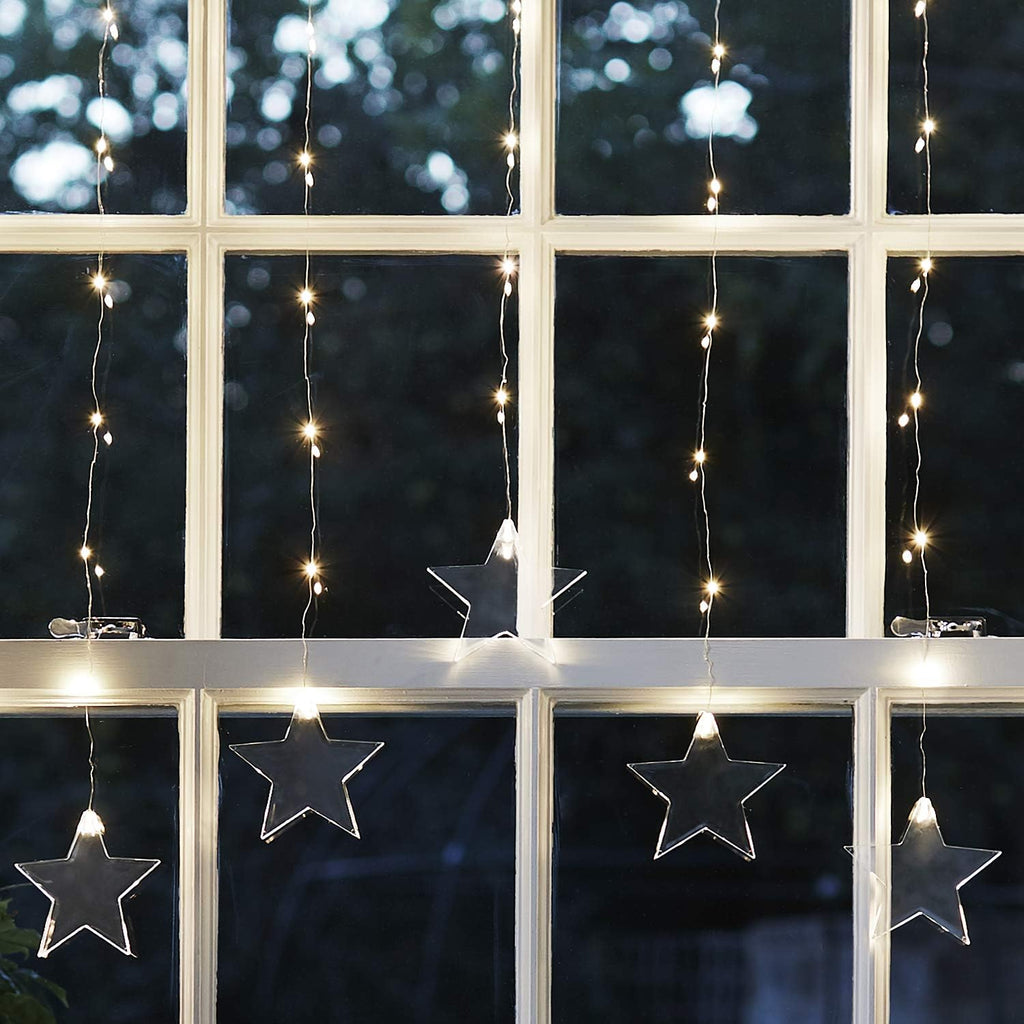 Yeouu | Christmas Decorations Star Window Lights