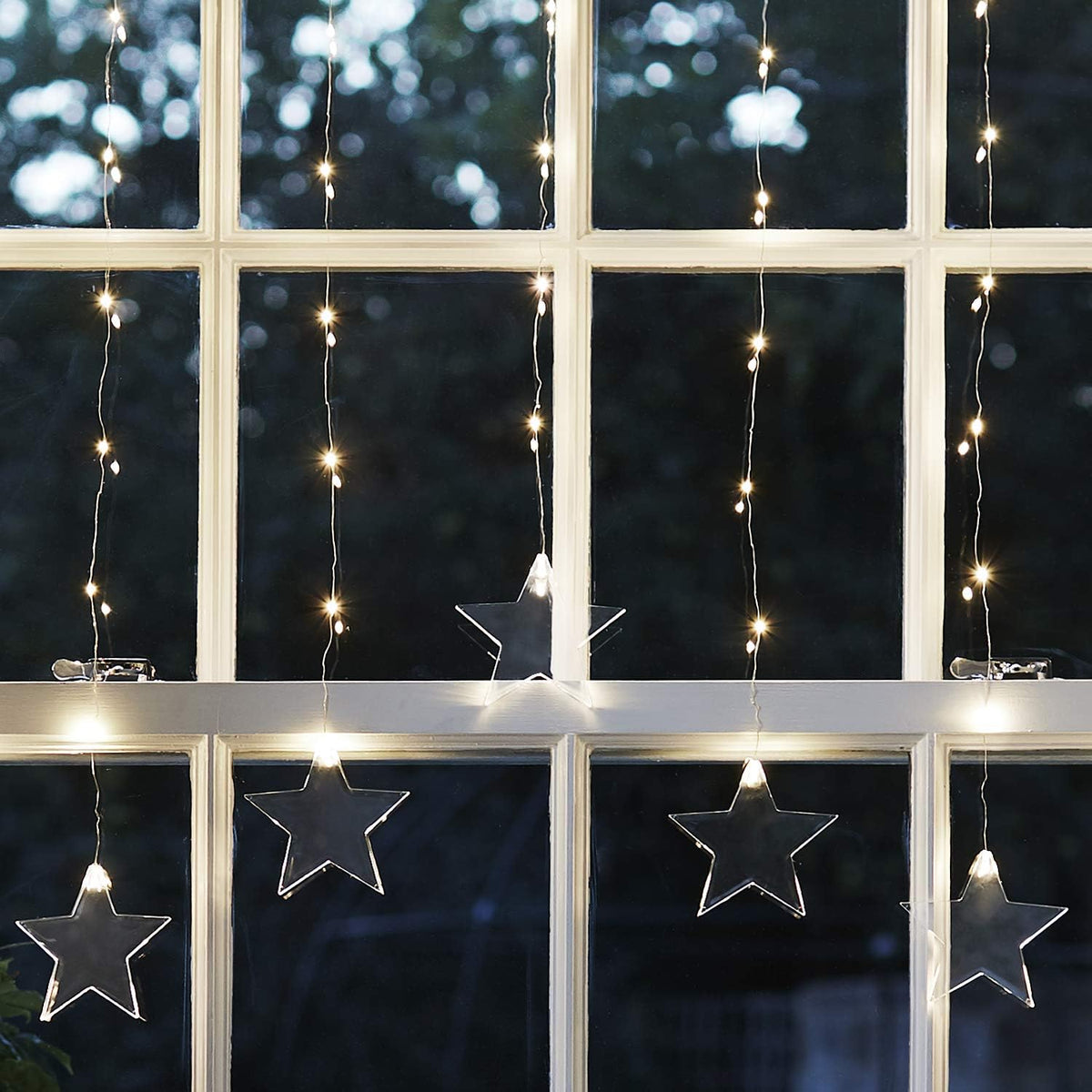 Yeouu | Christmas Decorations Star Window Lights
