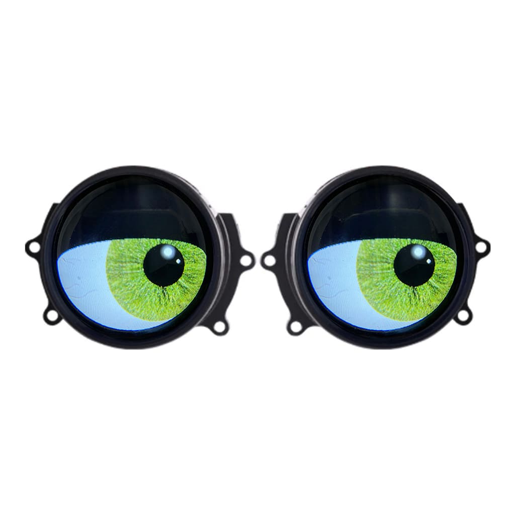 Synced Programmable Devil Eyes Lens