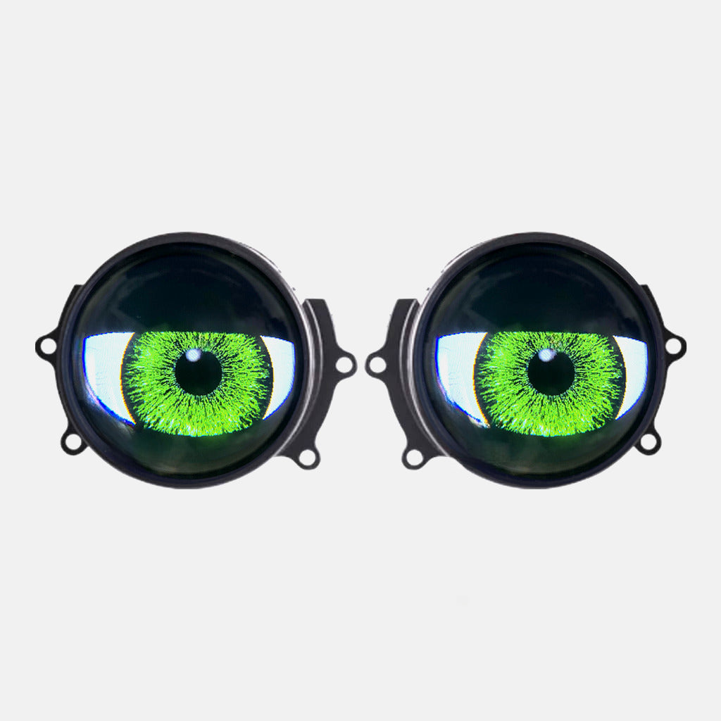 Synced Programmable Devil Eyes Lens