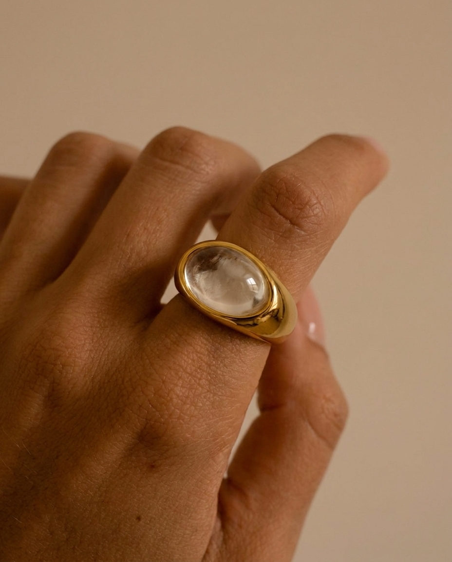 Quartz Dome Ring