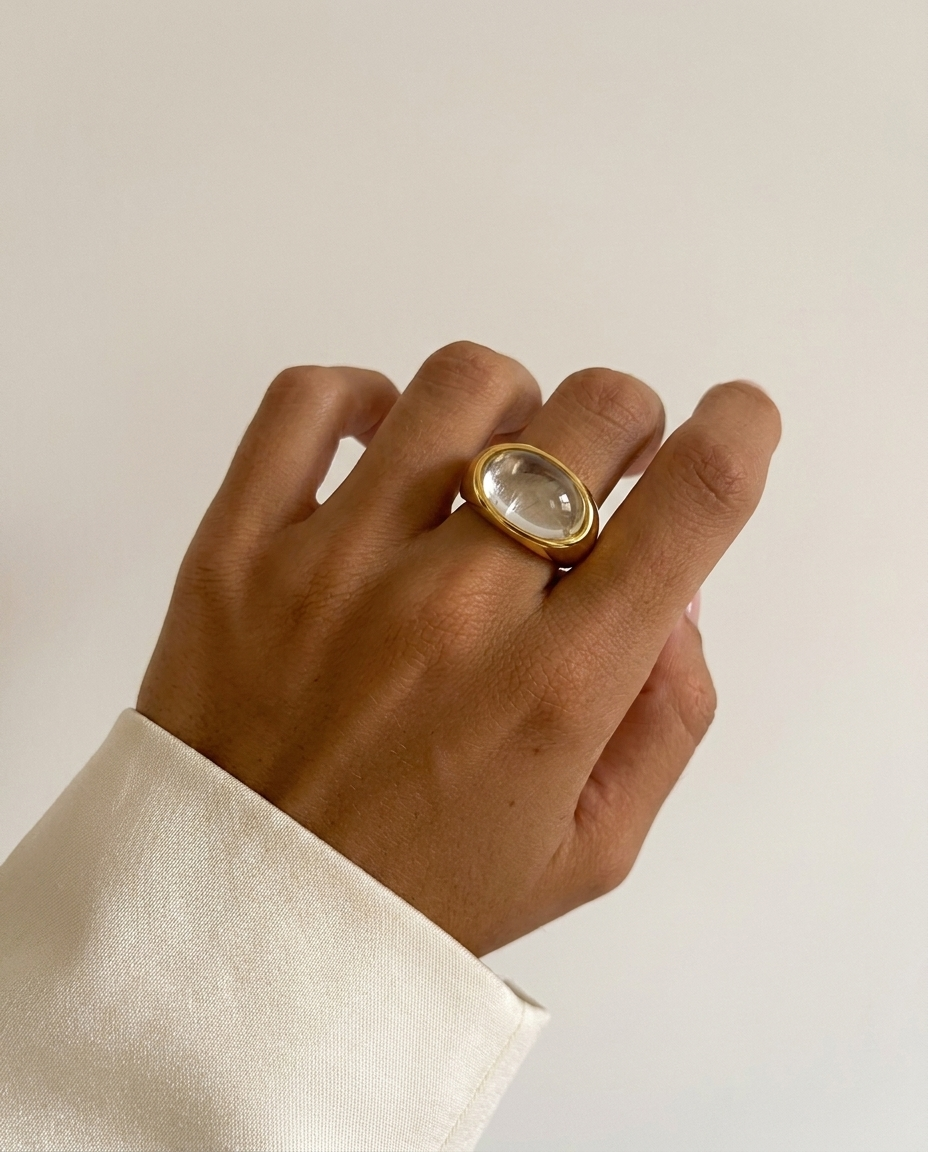 Quartz Dome Ring