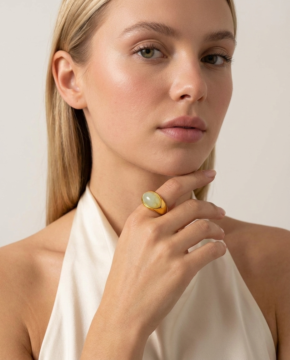 Quartz Dome Ring