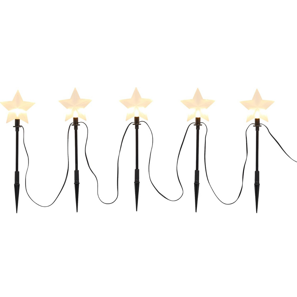 Yeouu | Christmas Decorations Star Garden Stake Lights
