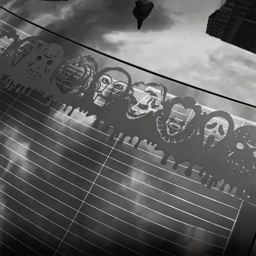 Horror Icons Car Decal