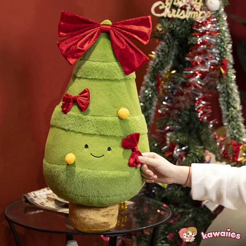 Yeouu | Kawaii Christmas Tree Wreath Door Ring Plushies
