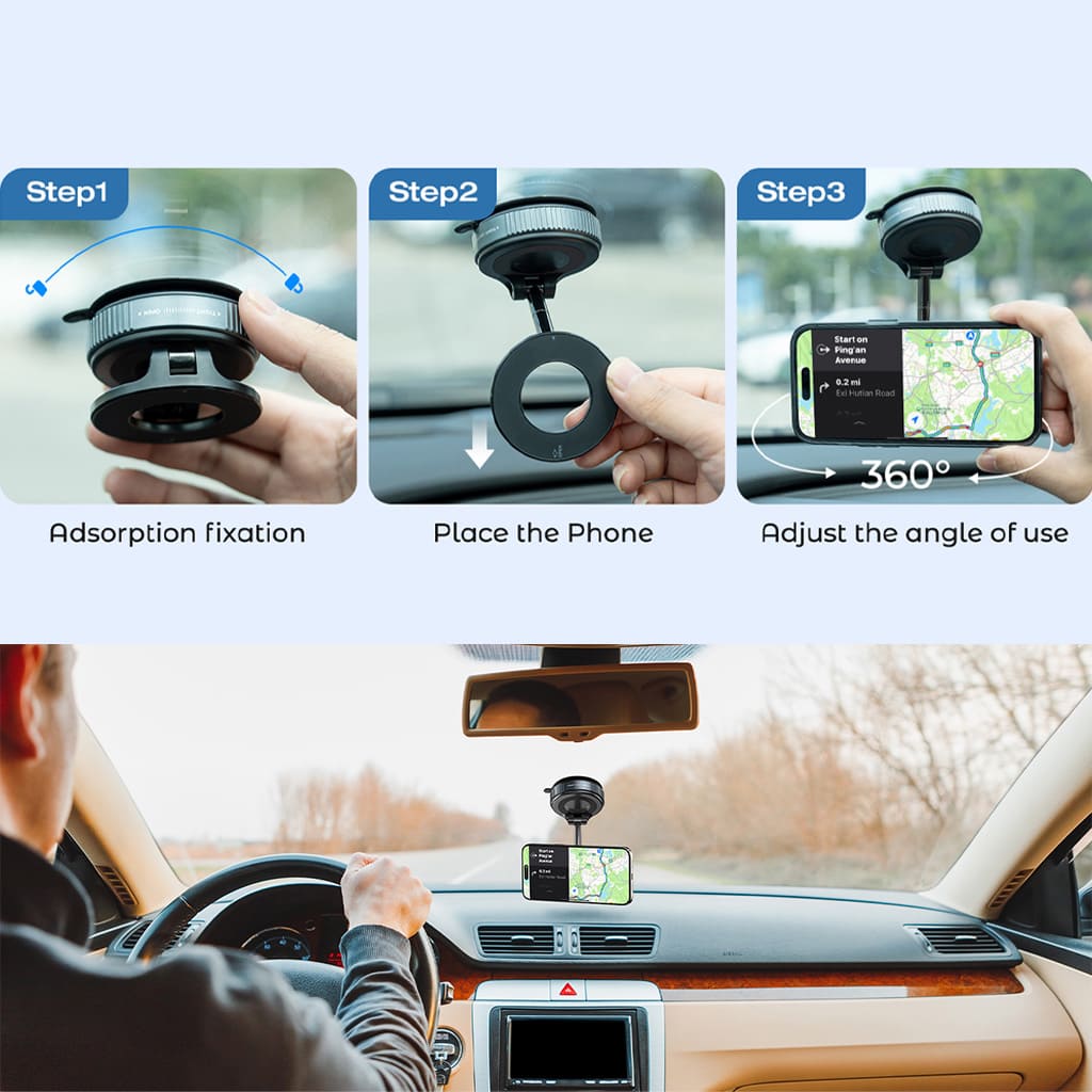 Magnetic Suction Phone Holder